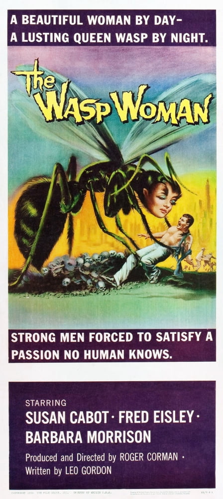 The Wasp Woman Movie Masterprint Poster featuring Susan Cabot - 1959 Classic Film Art