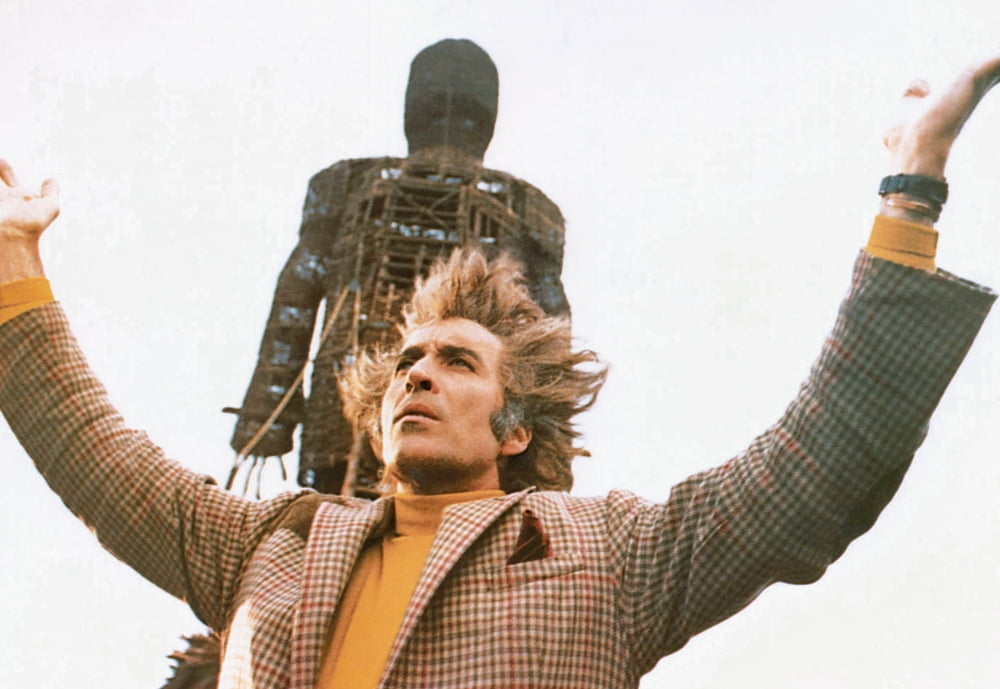 The Wicker Man 1973 movie photo print featuring Christopher Lee