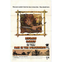 Man in the Wilderness movie poster print showcasing adventure and nature.