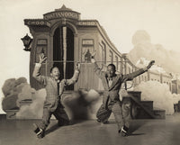 Nicholas Brothers performing a dancing split from Sun Valley Serenade 1941 photo print.