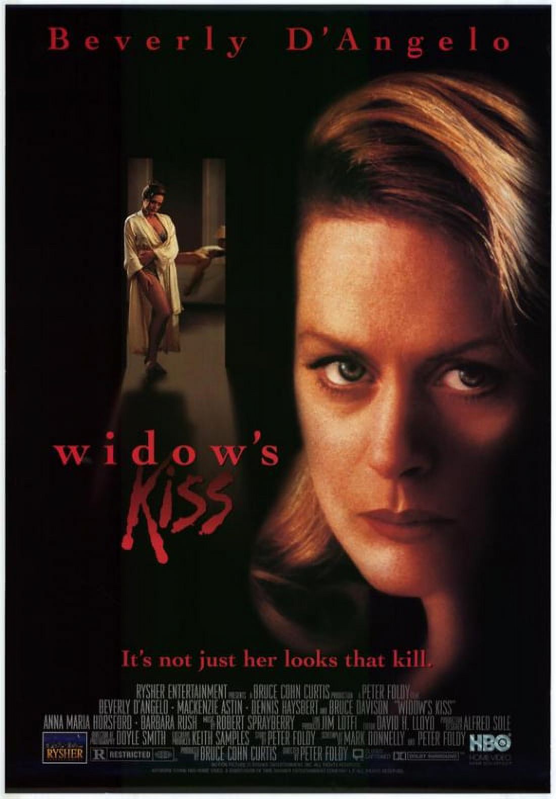 Widow's Kiss Movie Poster 11x17 print showcasing cinematic art.