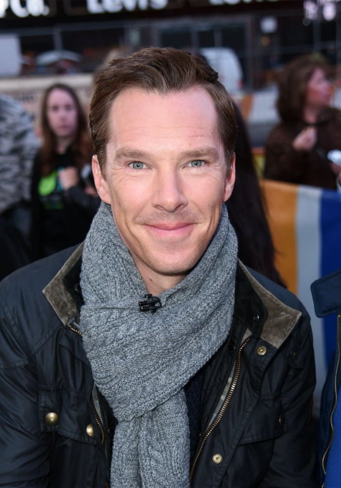 Benedict Cumberbatch candid photo print from Good Morning America by Derek Storm.