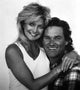 Goldie Hawn and Kurt Russell classic Hollywood photo print