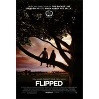 Flipped Movie Poster Print showcasing dynamic cinema art.