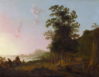 Landscape with the Flight into Egypt Poster Print by Aelbert Cuyp