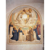 'The Coronation of The Virgin' Poster Print - 18 x 24 inches