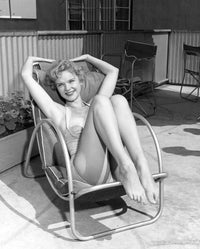 Anne Francis Pool Chair Photo Print in multiple sizes