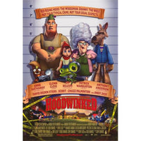 Hoodwinked movie poster print 11x17 featuring colorful animated characters.
