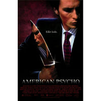 American Psycho Movie Poster - 11x17 print featuring iconic imagery.