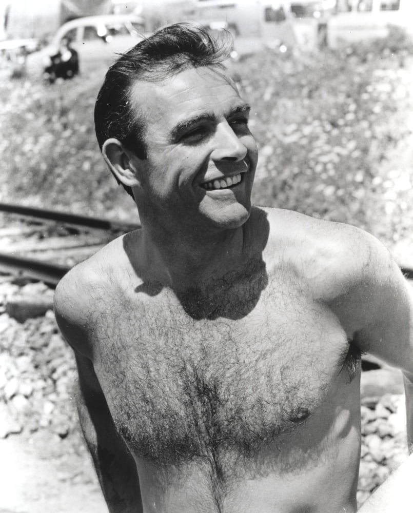 Sean Connery shirtless classic Hollywood photo print