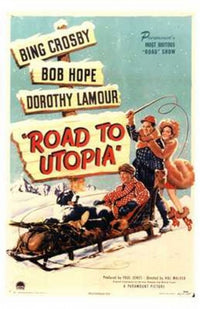 Road to Utopia Movie Poster 11 x 17 print featuring classic film art.