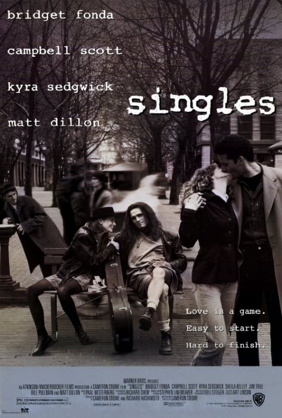 Singles Movie Poster Print 27x40 wall art