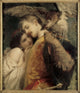 Cremona Tranquillo The Falconer 1863 Oil Painting Poster Print