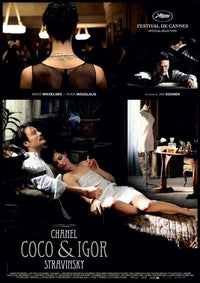 Coco Chanel & Igor Stravinsky Movie Poster Print 27x40