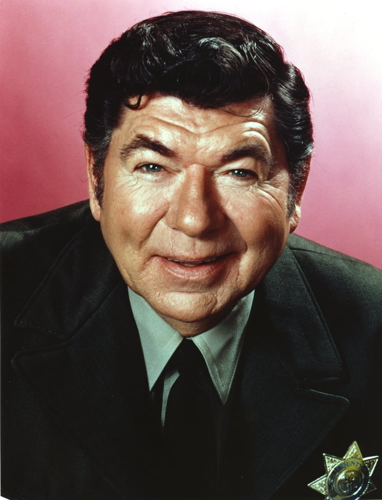 Claude Akins classic photo print in black suit