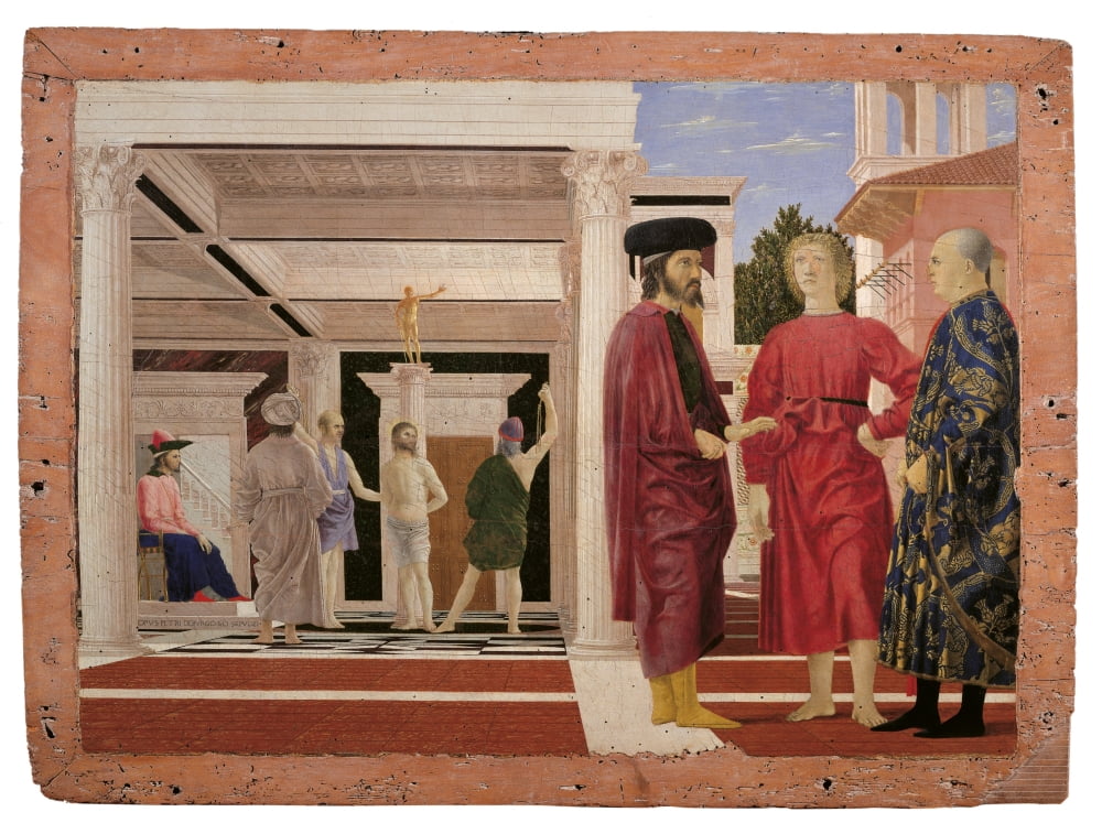 The Flagellation of Christ Poster Print on premium paper.