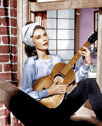 Audrey Hepburn in Breakfast at Tiffany's photo print, 1961.