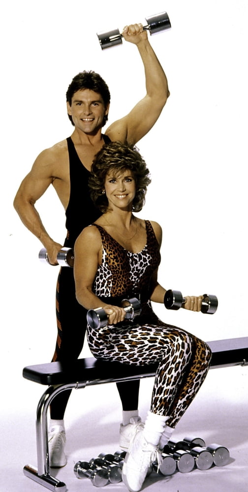 Jane Fonda Aerobics Publicity Still Photo Print in multiple sizes.