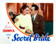 The Secret Bride movie masterprint poster featuring Barbara Stanwyck and Warren William.