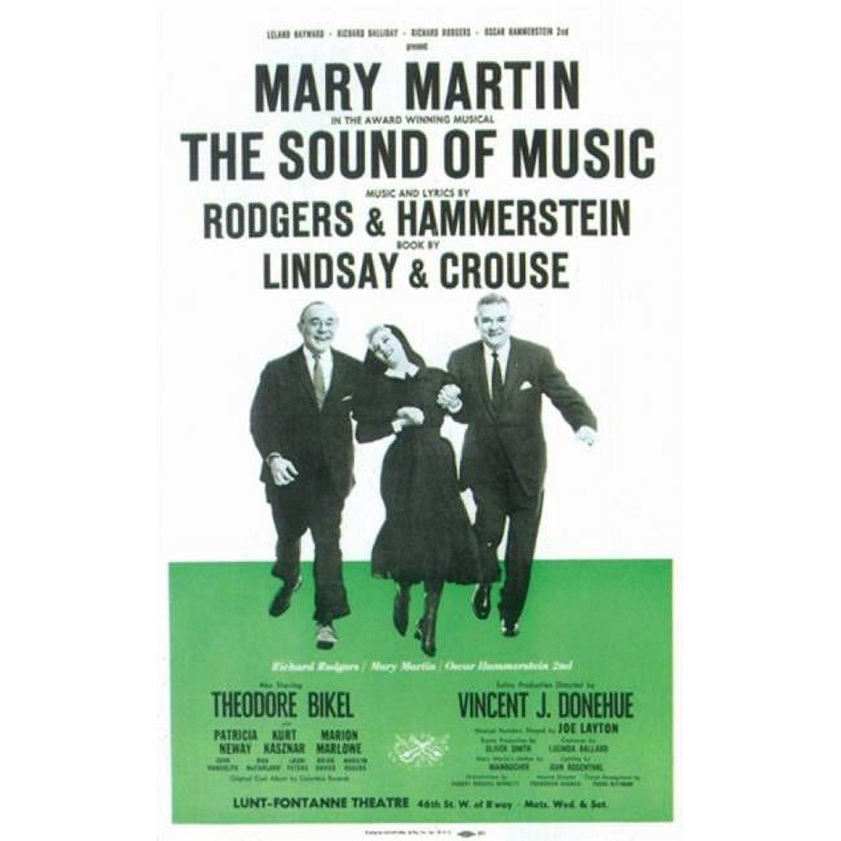 The Sound of Music Movie Poster 11x17 print showcasing classic Broadway art