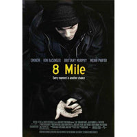 8 Mile Movie Poster 11x17 Print featuring iconic film imagery.