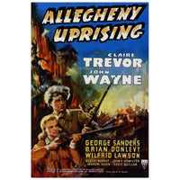 Allegheny Uprising Movie Poster Print 27x40