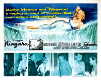 Niagara movie poster print featuring Marilyn Monroe in 1953