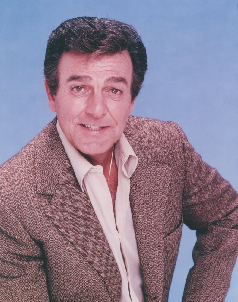 Mannix in Coat Portrait Photo Print - Classic TV Art