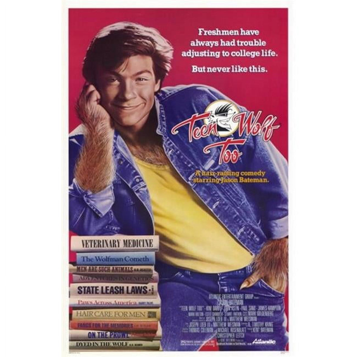 Teen Wolf Too Movie Poster 11x17 print featuring classic design.