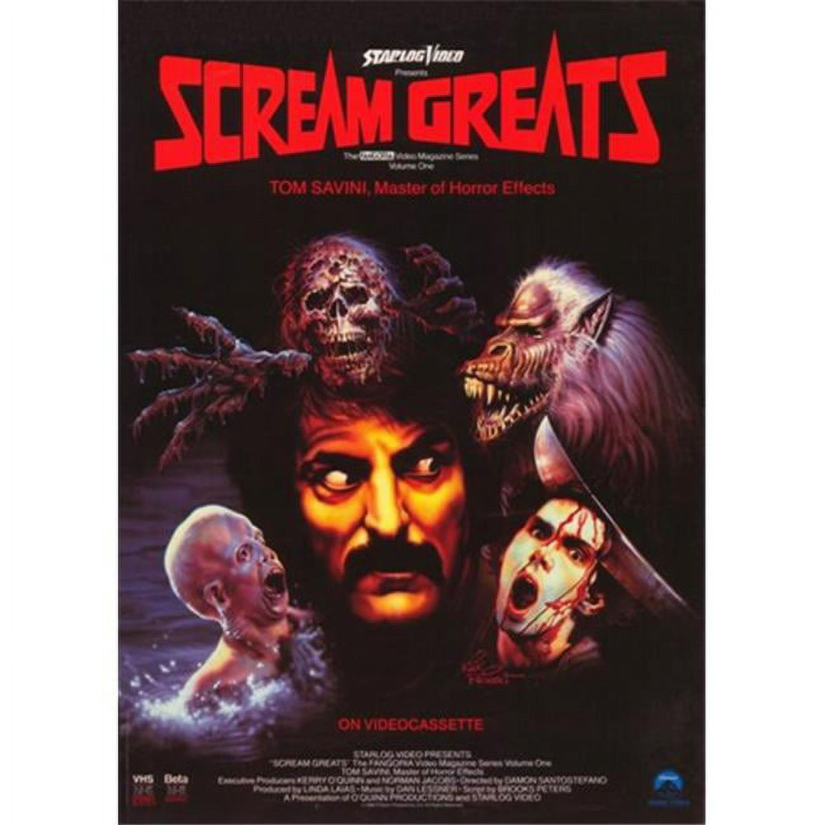 Tom Savini Scream Greats Movie Poster 11x17