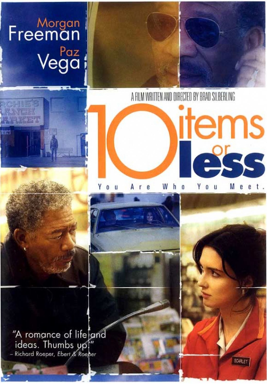 10 Items or Less Movie Poster 11x17 Print featuring vibrant design.