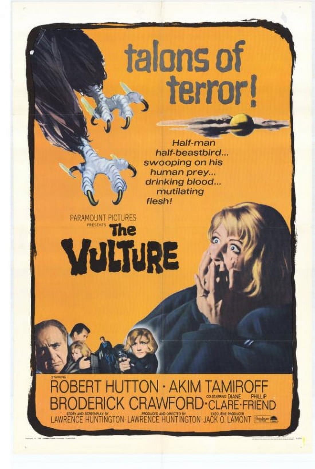 Vulture Movie Poster 11 x 17 Print