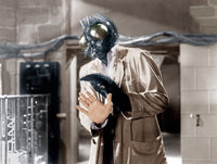 The Fly movie photo print featuring David Hedison from the 1958 classic film.