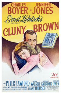 Cluny Brown Movie Masterprint Poster Print featuring Charles Boyer and Jennifer Jones.