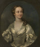Portrait of a young woman art print by William Hogarth