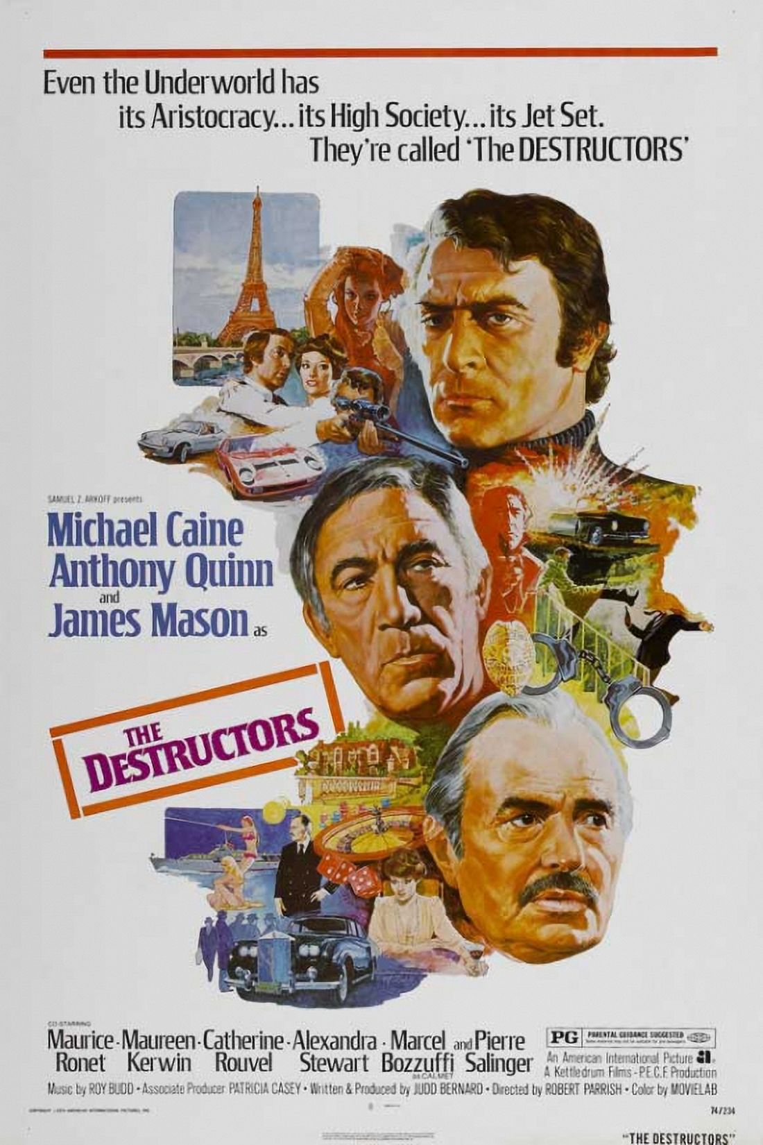 The Marseille Contract Movie Poster 11x17 print featuring classic film imagery.