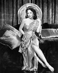 Hedy Lamarr vintage photo print in costume - Hollywood icon