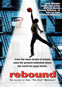 Rebound movie poster featuring Earl 'The Goat' Manigault, 11x17 inches.