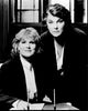 Black and white photo print of Sharon Gless and Tyne Daly in Cagney & Lacey: True Convictions.