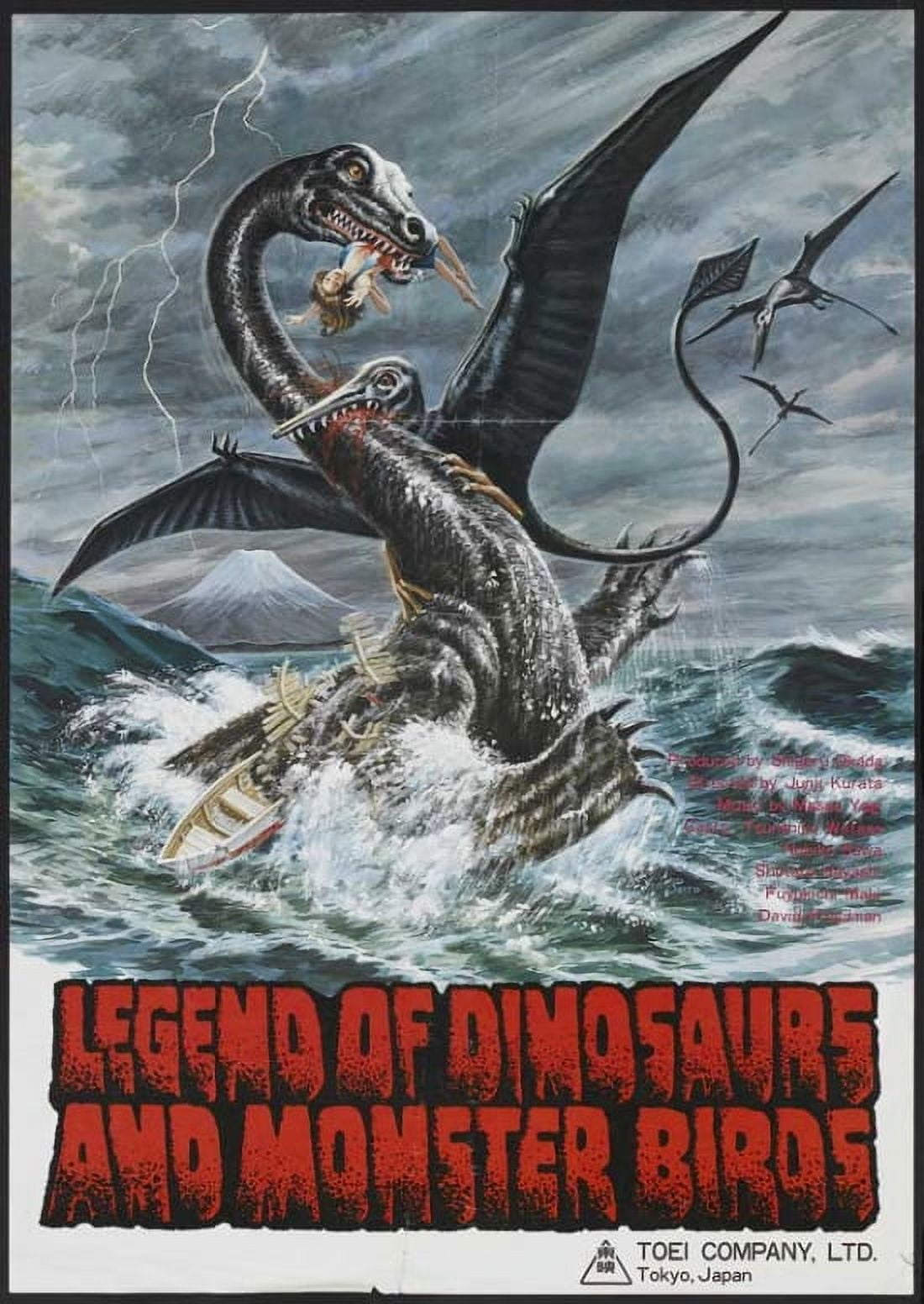 Legend of Dinosaurs and Monster Birds Movie Poster Print 27x40
