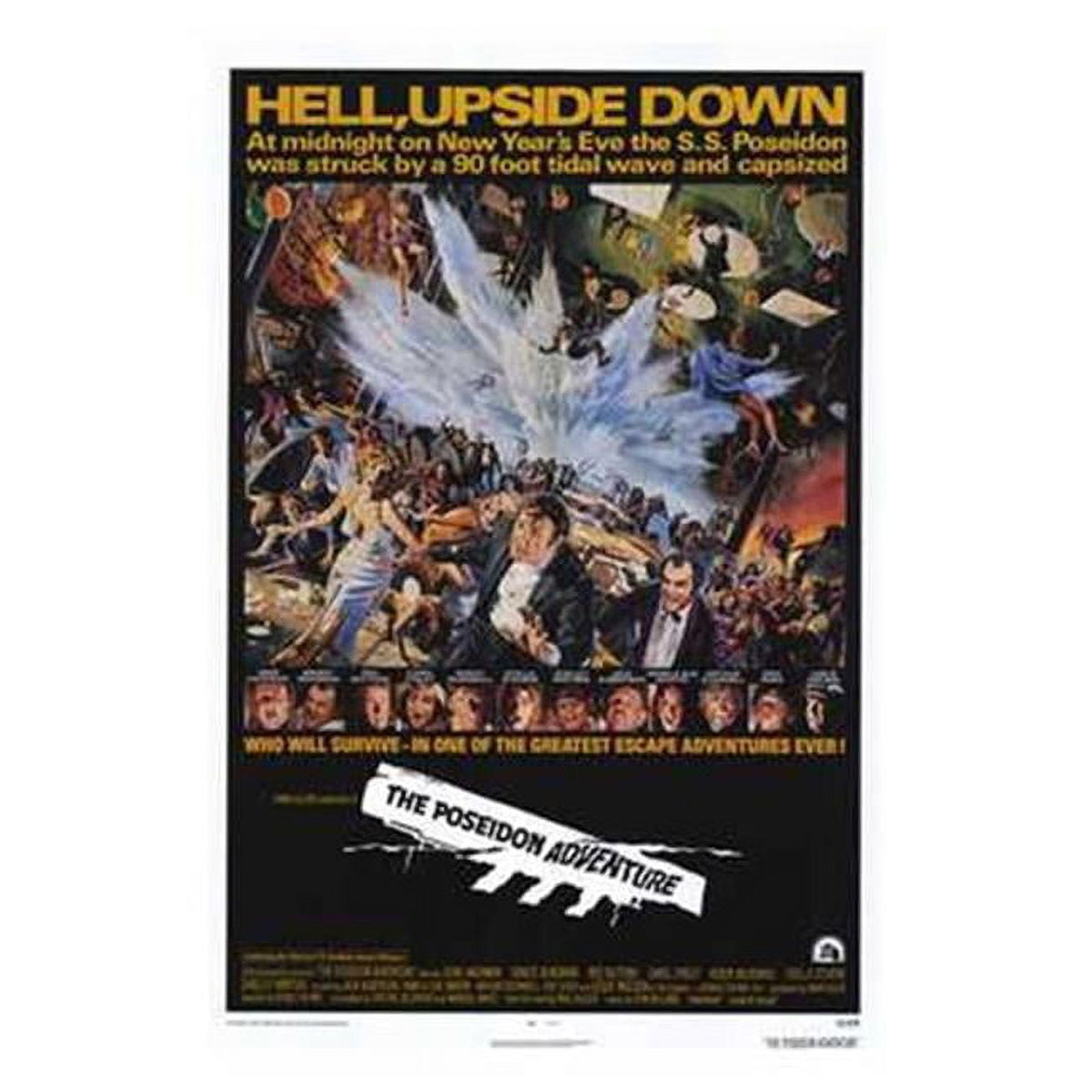 The Poseidon Adventure movie poster in 11x17 size.