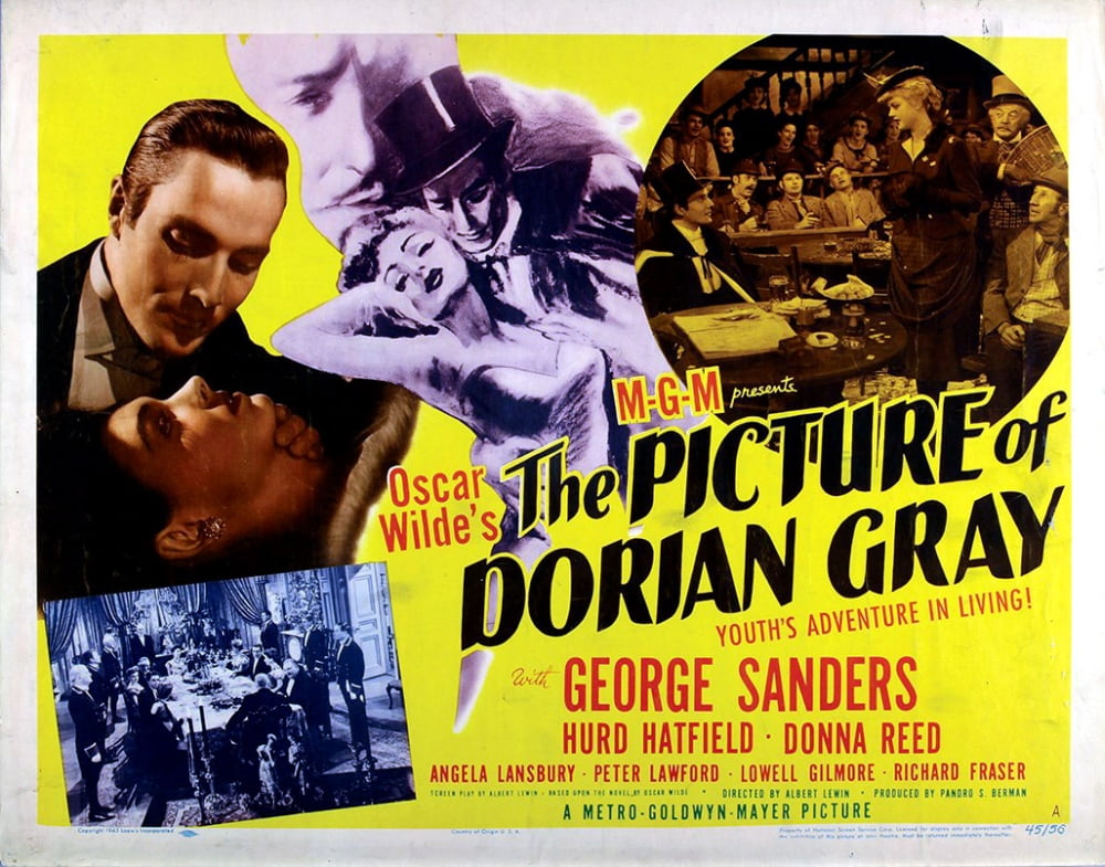 The Picture of Dorian Gray Movie Poster Print 10x8