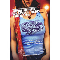 Festival Express Movie Poster Print showcasing rock and roll history.