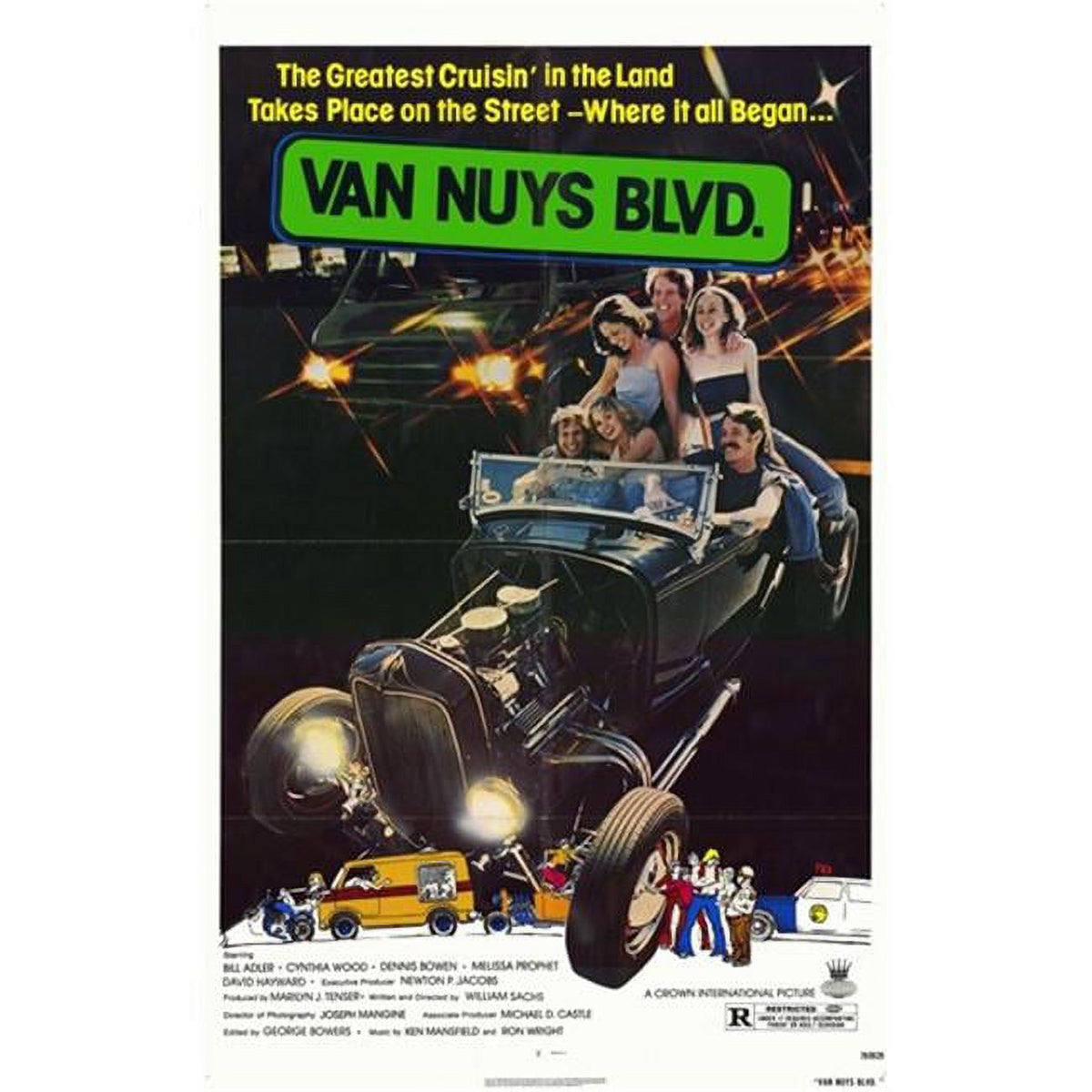 Van Nuys Blvd Movie Poster - 11x17 print featuring iconic film imagery.