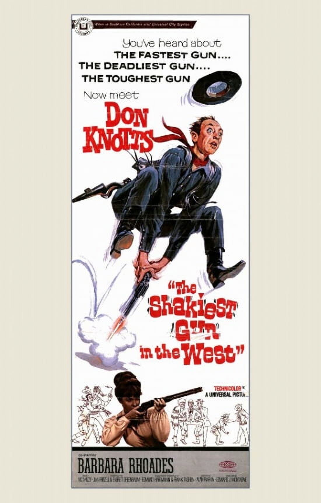 The Shakiest Gun in the West Movie Poster 11x17