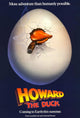 Howard the Duck Movie Poster 27 x 40 showcasing the iconic character.