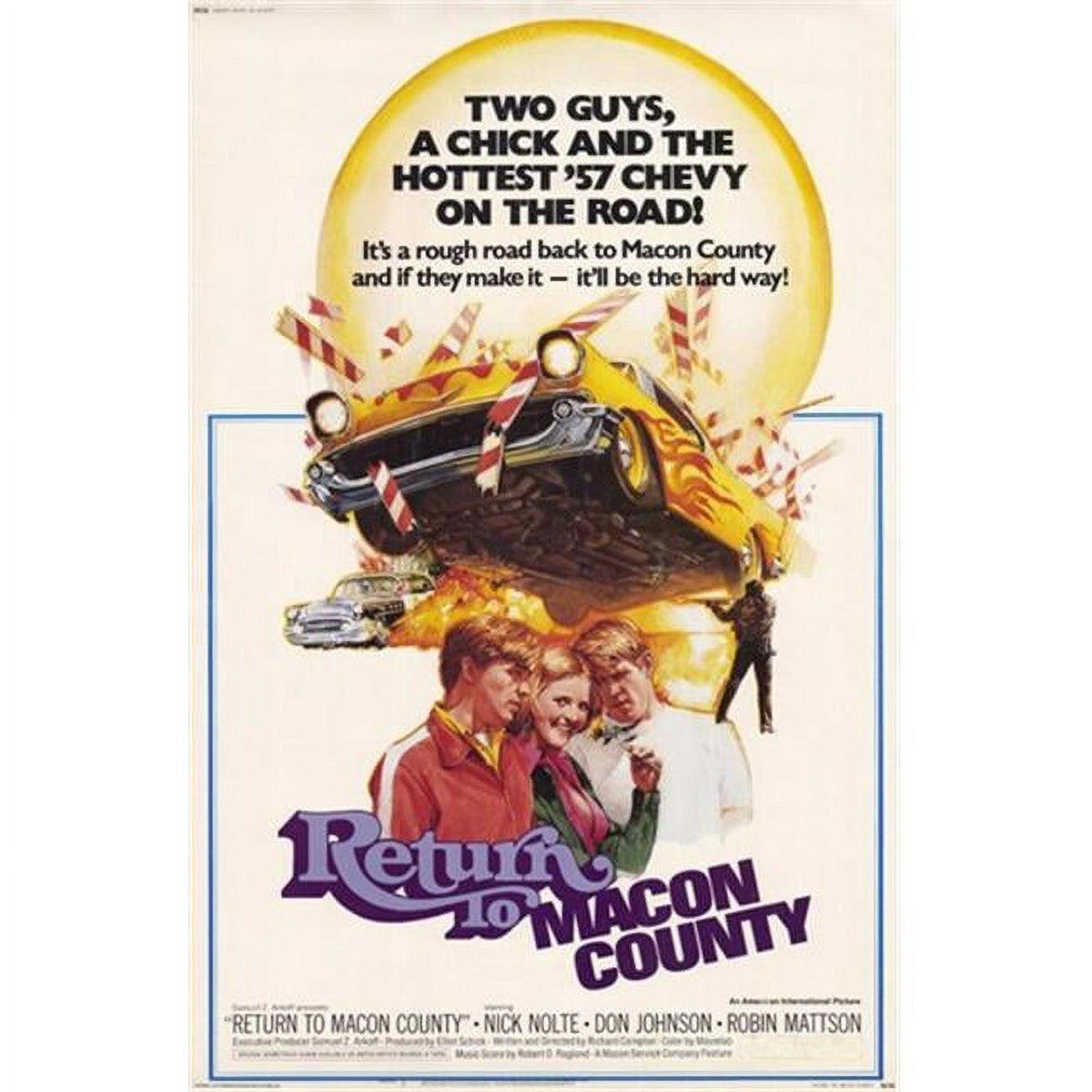 Return to Macon County Movie Poster 11x17 - classic film art