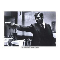 The Godfather Movie Poster - Classic Film Art Print 17x11