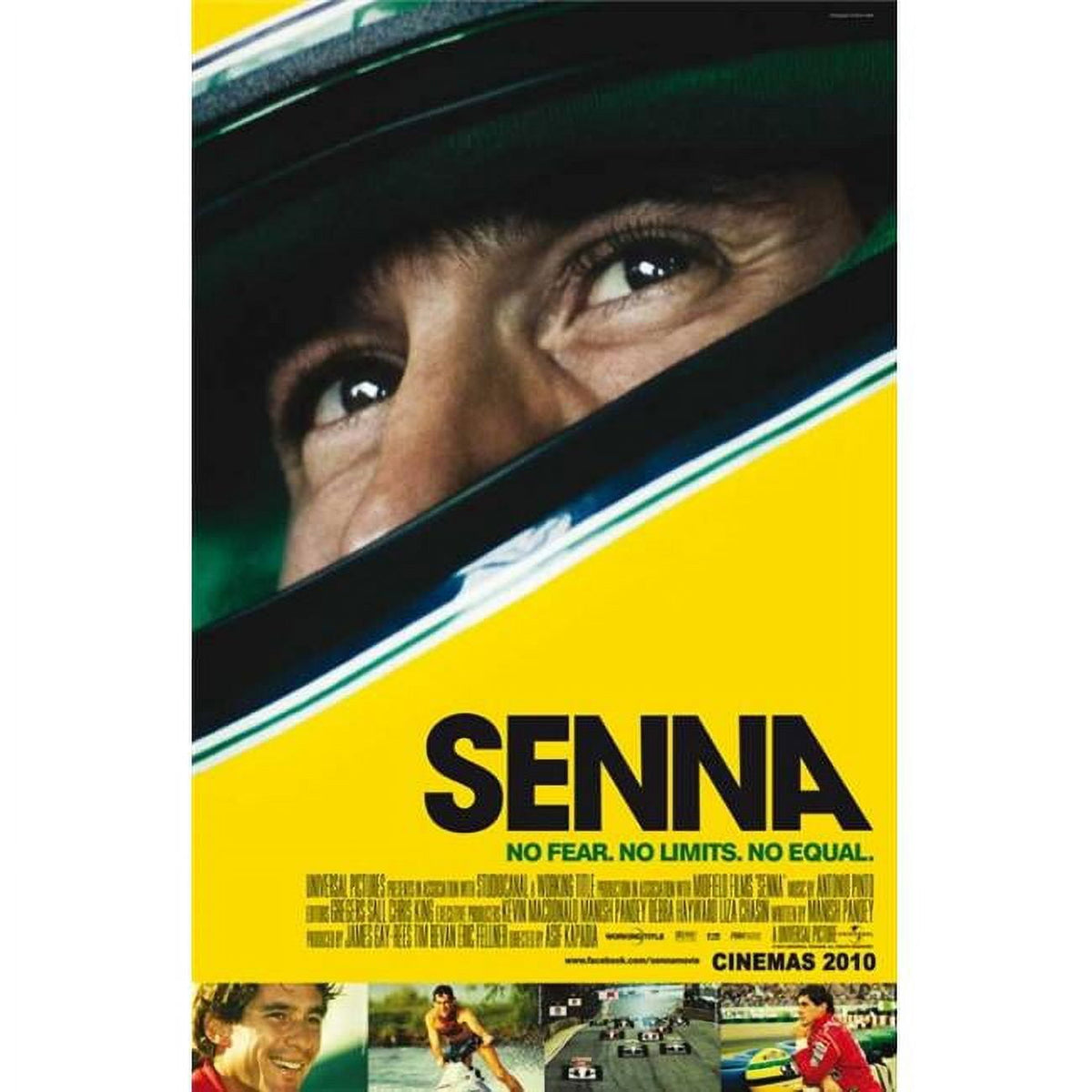 Senna Movie Poster 11x17 - Tribute to Racing Legend Ayrton Senna