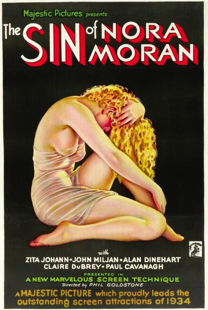 The Sin of Nora Moran 1933 Movie Masterprint Poster